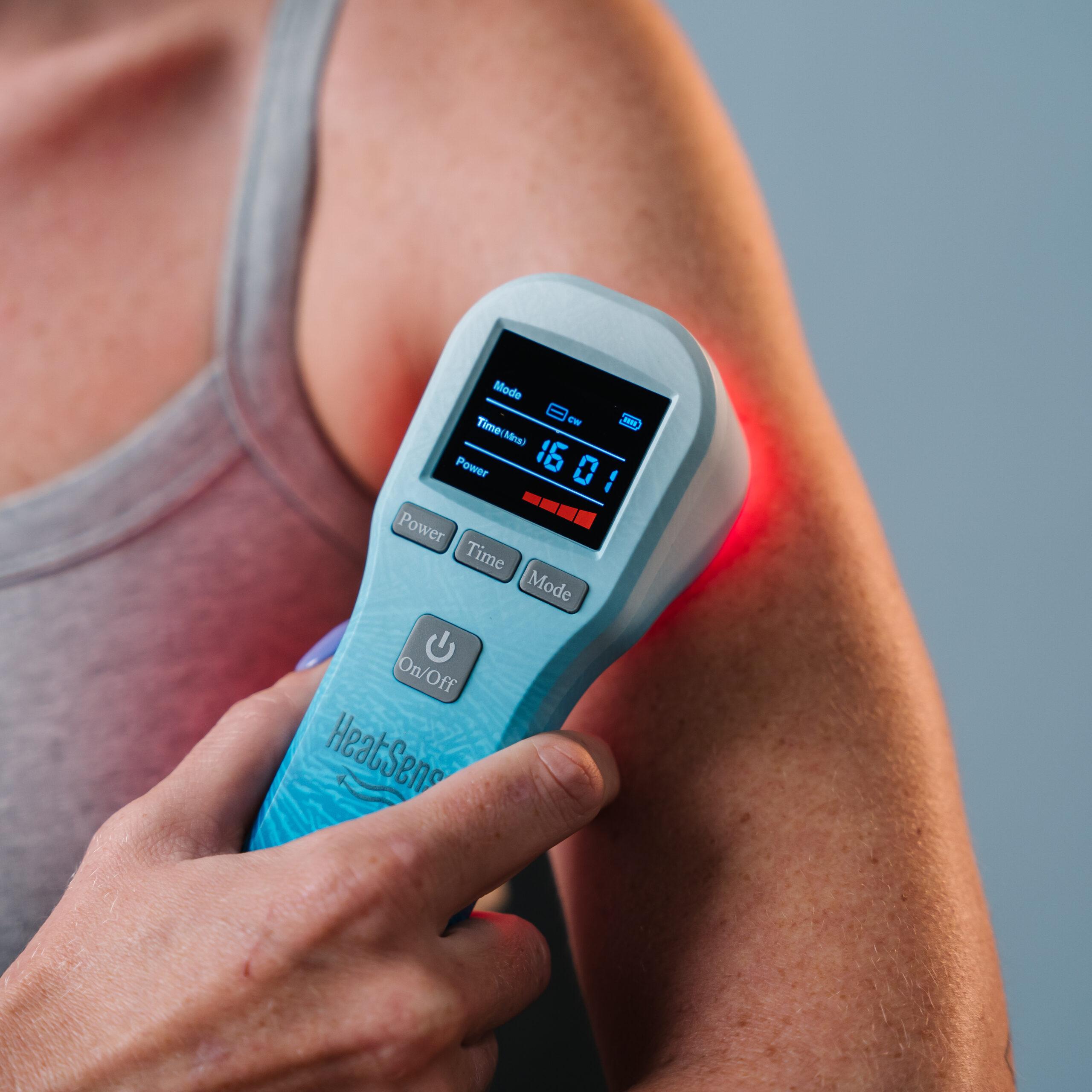 Heat Sense Home Laser S 2.0 håndholdt infrarød laser til smertebehandling